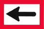 Vorgeschriebene Fahrtrichtung