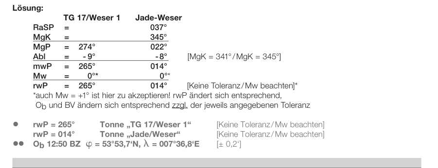 Amtliche Lösung zu Aufgabe 11, Lösungsbogen 06